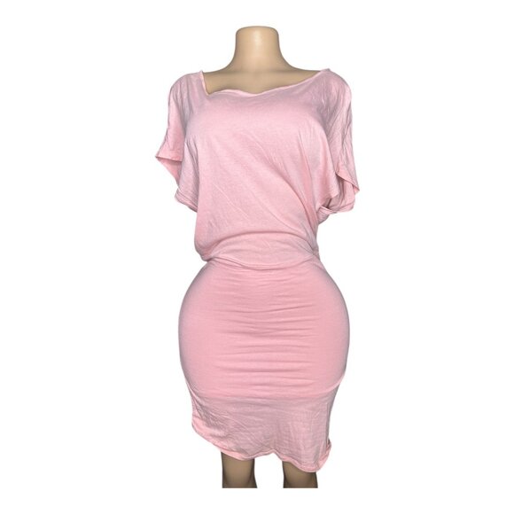 #826 Victoria Secret Women's Medium Short Sleeve Bodycon Dress - Picture 2 of 5